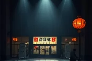 《旧城温度》都市剧封面，老楼道与暖黄壁灯